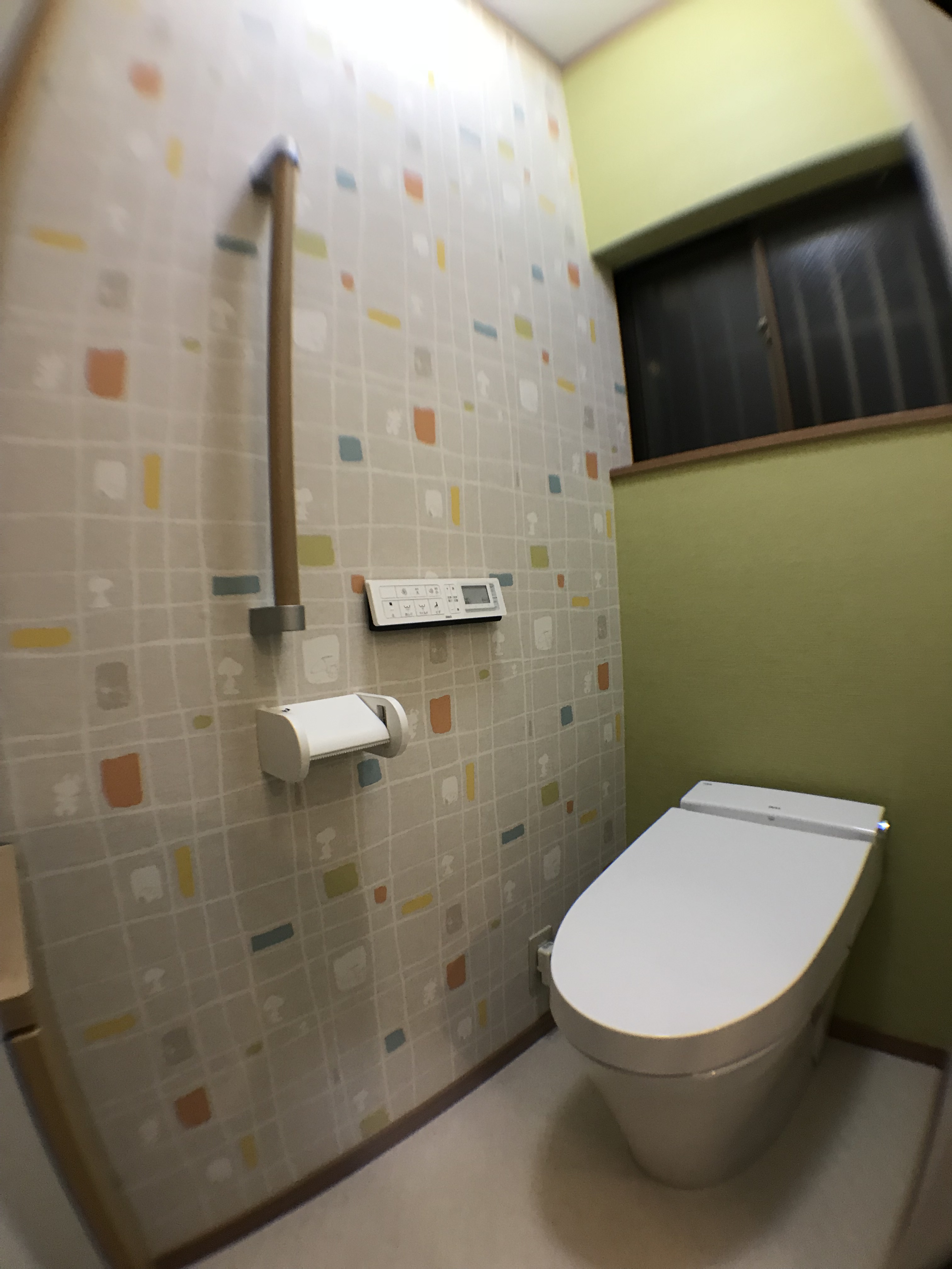 トイレリフォーム　タンクレストイレサティス アイキャッチ画像