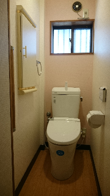 トイレリフォーム　おしゃれ壁紙 アイキャッチ画像
