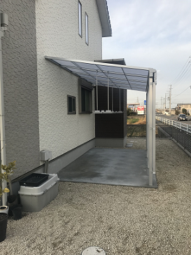 テラス設置　目隠しパネル　洗濯物干し アイキャッチ画像